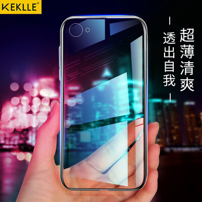 

KEKLLE vivo x9 plus Mobile Shell Cover All-transparent Transparent Silicone Soft shell Men&women models Mobile Suit Apply to x9 plus Transparent white 588 Inch