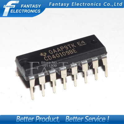 

10PCS CD40109BE DIP16 CD40109 DIP new and original IC free shipping