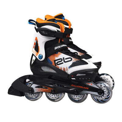 

Rollerblade Rollerblade коньки регулируемые детские роликовые ботинки роликовых коньков комета хс моющийся черный оранжевый код S