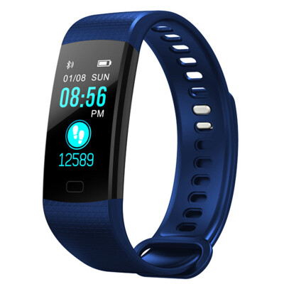 

Smart Bracelet Wristband Fitness Tracker Цветной экран Heart Rate Sleep Pedometer Sport Водонепроницаемый отслеживатель активности iPhone Samsung