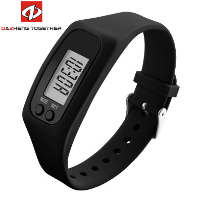 

Women Watches Digital Wristwatches Silicone Strap Sport Watch Calorie Pedometer Distance 7 Colors Femmes Montres