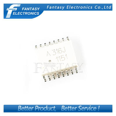 

10PCS A316J SOP16 HCPL-316J SOP HCPL316J SMD ME9926A new&original IC free shipping
