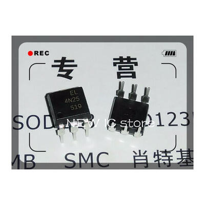 

10PCS EL4N25 DIP6 4N25 DIP new&original IC free shipping