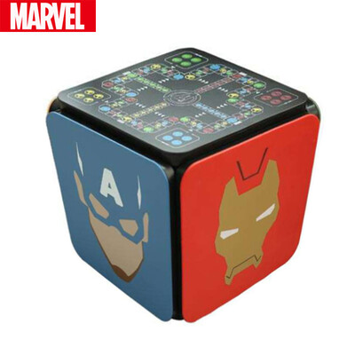 

Marvel MARVEL outdoor travel self-driving camping portable folding chair leisure fishing wild barbecue dining iron man magic square small bench with children flying chess can play
