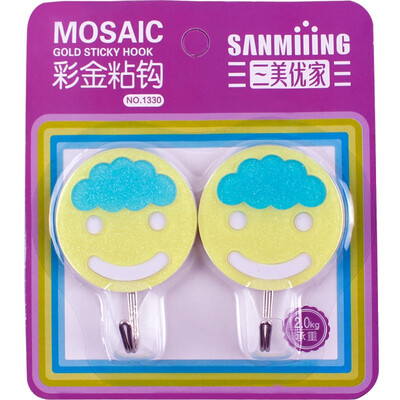 

Jingdong supermarket three beautiful gifted gold card cartoon stick hook 2 loaded load 20kg 1330 color randomly sent