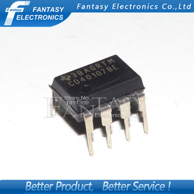 

10PCS CD40107BE DIP8 CD40107 DIP new and original IC free shipping