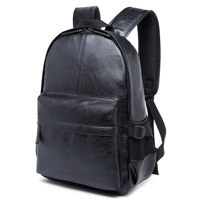 

Leather Backpack Business Laptop Bag Fashion Rucksack Knapsack