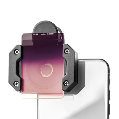 

NiSi mobile phone side mirror system P1 system package including bracket gradient mirror polarizer Universal mobile phone filter square mirror system Android Apple mobile phone