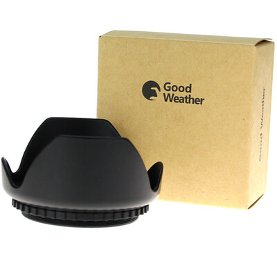 

Weather good 58mm screw hood for Canon 700D 1300D 18-55 55-250 Nikon Samsung Olympus Fuji&other SLR micro single camera lens