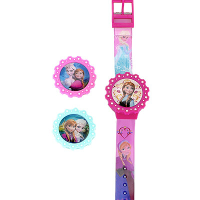 

Disney (DISNEY) Super Marine Corps Red Plastic Clippers Word Table Children Electronic Boy Cartoon Watch BH-54101