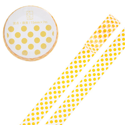 

Kinbor hand book&paper tape 15mm7m hand book sticker color decorative tape ripple · Ruozhu DTB64232-1