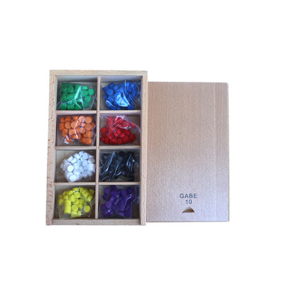 

Новая деревянная детская игрушка Froebel GABE10 Baby Educational Toy Baby Gifts