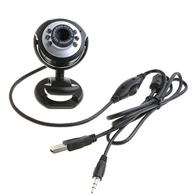 

Huayuan USB 20 500M 6 LED PC Camera HD Webcam Camera Web Cam with MIC for Computer