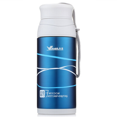 

Huaya style stainless steel insulation Cup creative men and women cups outdoor travel sports bottles car thermos bottle students kettle 500ml orange red HD3-500
