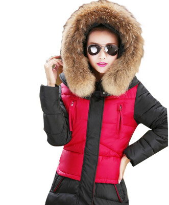 

Fashion Women Long Down quilted Coat Warm Hooded Winter Slim Outwear Parka Jacket