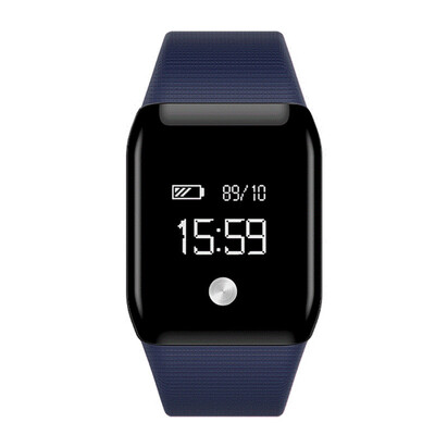 

Big Screen Smart Bracelet Sport Pedometer Band Heart Rate Fitness Watch Tracker Blood Oxygen Monitor Wristband For iOS Android