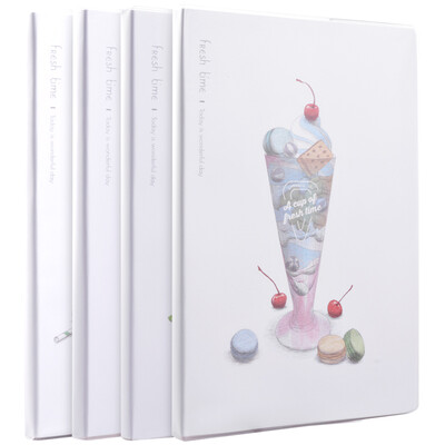 

Deli deli 4 16K112 afternoon tea series soft copybook rubber sleeve notebook notebook T16112