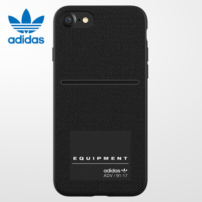 

Adidas iPhone8 7 Mobile Shell Новый бизнес Простой слот для карт серии EQT Apple 8 7 Силиконовый чехол All-in-one Anti-Slip Slip Original Cover Black