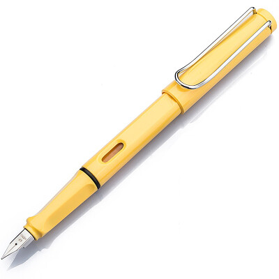 

Hero HERO 359 Normal color series Iridium gold pen EF tip presented 6 ink cartridges Yellow