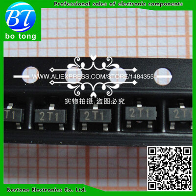 

500PCS New MMBT9012LT1G MMBT9012 S9012 0.5A 25V Marking code 2T1 PNP transistor SOT23