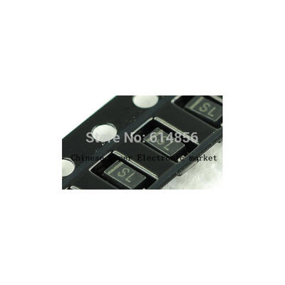 

100PCS B5819W 1N5819W SOD-123 Marking SL schottky barrier diode 40V 1A SMD IN5819W SOD123
