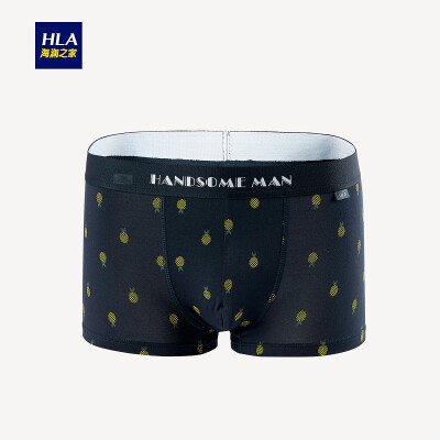 

HLA Haiyan House Panties Male 2018 Hot Sale Simple Print Single HUKAJ1E030A Navy Pattern 30 180105 XXL