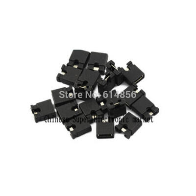 

500pcs 2.54mm Standard Circuit Board Jumper Cap (black) For