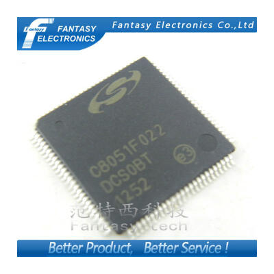 

5PCS C8051F022-GQR QFP SILICON C8051F022-GQ MCU C8051F022 TQFP100 new&original IC free shipping