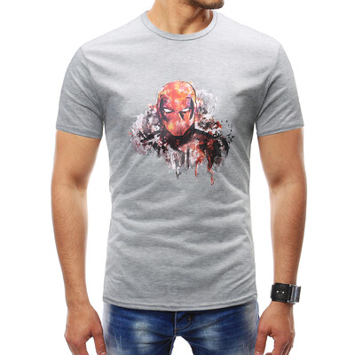 

Male 2018 Summer Brand Short Sleeve Hip hop pattern print T Shirt O-neck Slim Men T-Shirt Tops Fashion Mens Tee Shirt T Shirts
