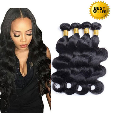 

Protea Hair Brazilian Hair Weave Bundles 10-28 inch 100 Human Hair Bundle Deals Natural Black Color Remy Hair Body Wave Bundles