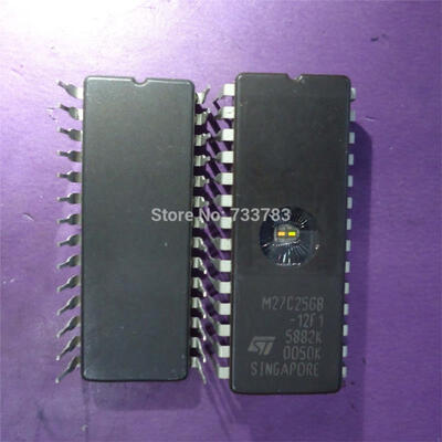 

10pcslot M27C256B-12F1 M27C256B 256 Kbit 32Kb 8 UV EPROM&OTP EPROM