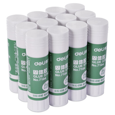 

Deli deli 12 15gPVA handmade solid glue stick solid glue 7104
