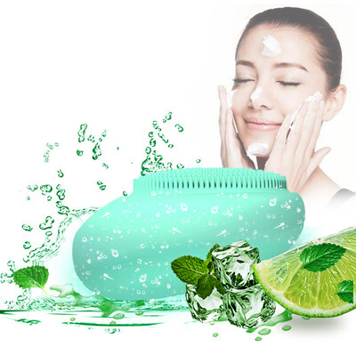

Sonic Facial Cleansing Silicone Brush Heads Dirt Removal Skin Oil Control Face Clean Not Rechargeable