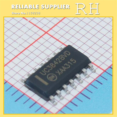 

20pcslot UC3842BVDR2 UC3842BVD SOP14 Switching power supply chip