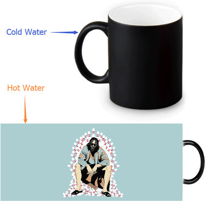 

The Big Lebowski 350ml/12oz Heat Reveal Mug Color Change Coffee Cup Sensitive Morphing Mugs Magic Mug Milk Tea Cups