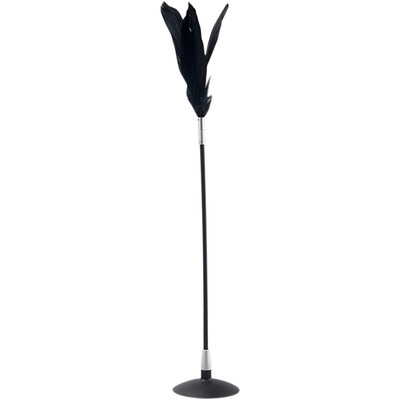 

Pidan bomb cute cat stick black elastic cat toy bell feather sucker funny cat toy