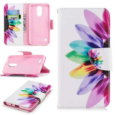 

BEFOSPEY Painting PU LeatherSoft TPU Card Slot Stand Wallet Case For LG K8201850"