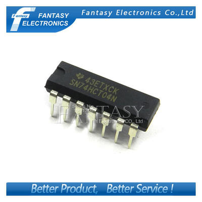 

10PCS SN74HCT04N DIP14 SN74HCT04 DIP 74HCT04 74HCT04N new and original IC free shipping