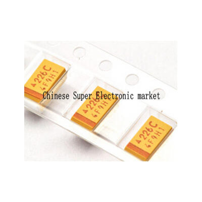 

10PCS 6032 SMD Tantalum Capacitor 6032 16V 22UF C -type Accuracy 10%