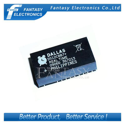 

10PCS DS12C887 DIP18 DS12C887 DIP new&original IC free shipping