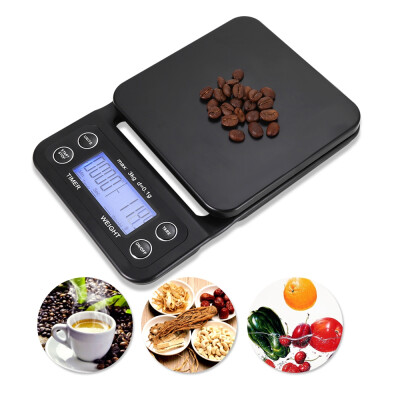 

Digital Kitchen Food Coffee Weighing Scale Timer