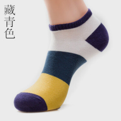 

Socks mens summer mens cotton fight color wide boat socks cotton sweat deodorant socks cotton socks