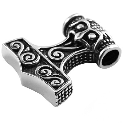 

Hpolw Mens Large 316l Stainless Steel Necklace Pendant Necklace