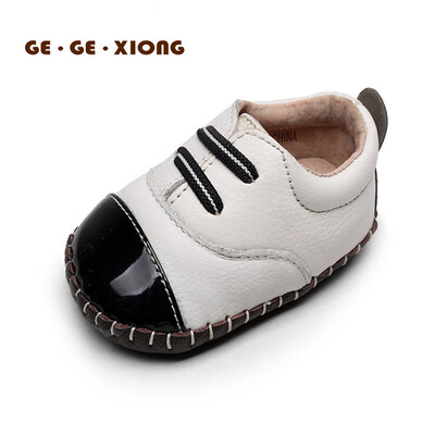 

Baby shoes baby soft bottom school step shoe real leather baby shoes