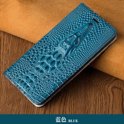 

Luxury Genuine Leather flip Case For Samsung S6 Edge S8 Plus Note 8 3D dragon head model Invisible magnet phone cover