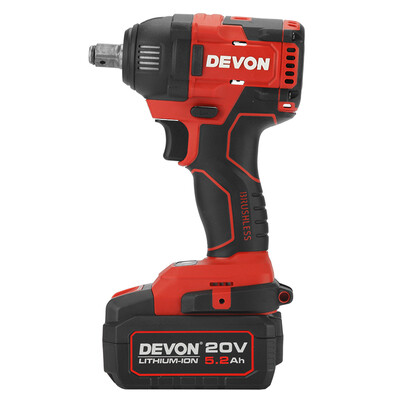 

Devon5733-Li-20S2 PLUS 20V brushless lithium electric impact wrench 350 cattle hardware power tools