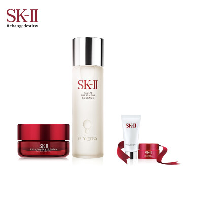 

SK-II PITERA «Fair Water» + «Big Eye Cream» Укрепляющий набор (Essence для ухода за кожей 75ml + Myogenin Eye Cream 15g) (Гидратация сущности лица)