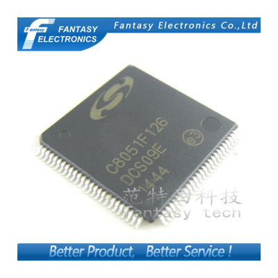 

2PCS C8051F126-GQR QFP SILICON MCU C8051F126 TQFP100 new&original IC free shipping