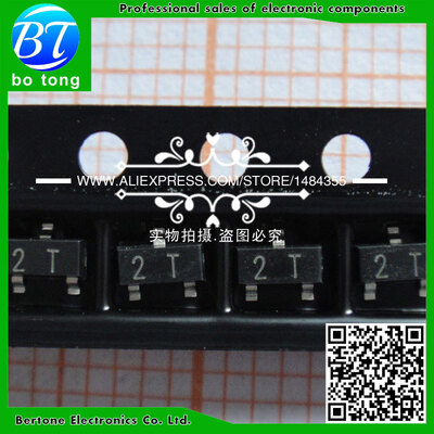 

3000PCS New MMBT4403LT1G MMBT4403 2N4403 0.6A 40V Marking code 2T PNP transistor SOT23