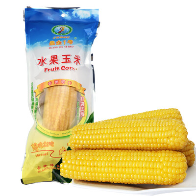 

Huangjin No1 Fruit Sweet Corn Non-GMO Corn Stick 230g Open Bag Instant Vacuum Packaging